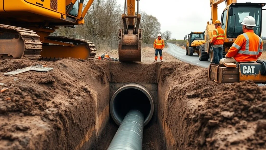 Pipe Ramming in Hempstead | Driving Pipes Under Roads, Walls & Buildings